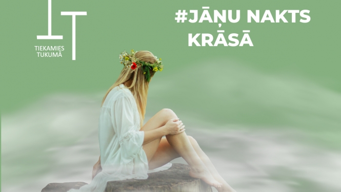 Tiekamies Tukumā Jāņu nakts krāsā