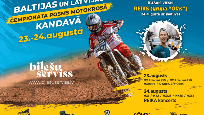 Čempionāta posms motokrosā