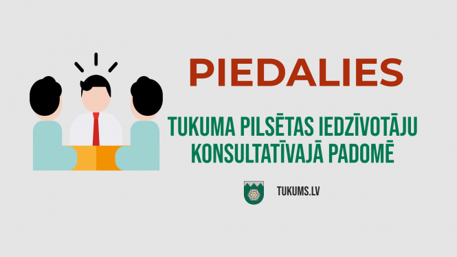 Piedalies Tukuma pilsētas