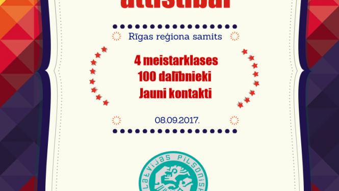 Piesakies NVO samitam “Rīgas reģiona NVO izaugsmei un attīstībai”