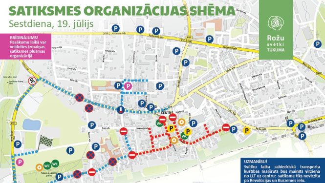 Satiksmes organizācijas shēma