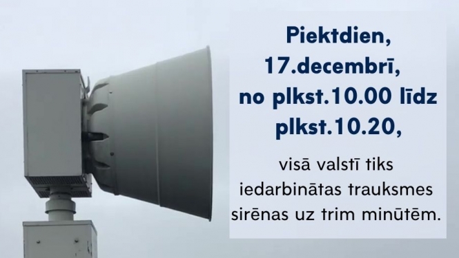 Sirēnu pārbaude
