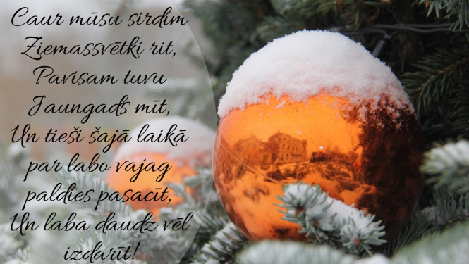Tukuma novada Domes priekšsēdētājs sveic svētkos!