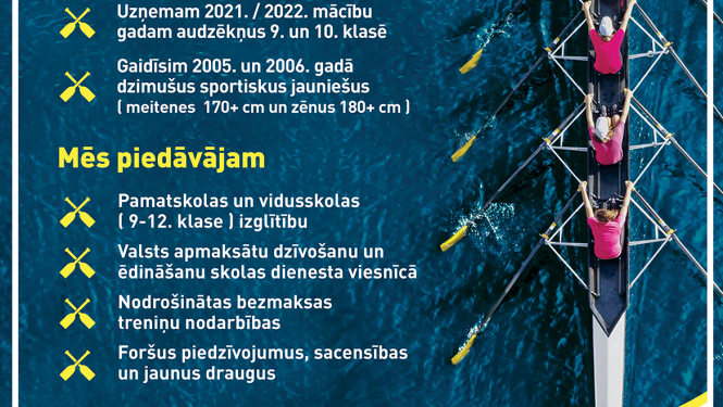 Murjāņu sporta ģimnāzijas "Jūrmala" nodaļa aicina mācīties