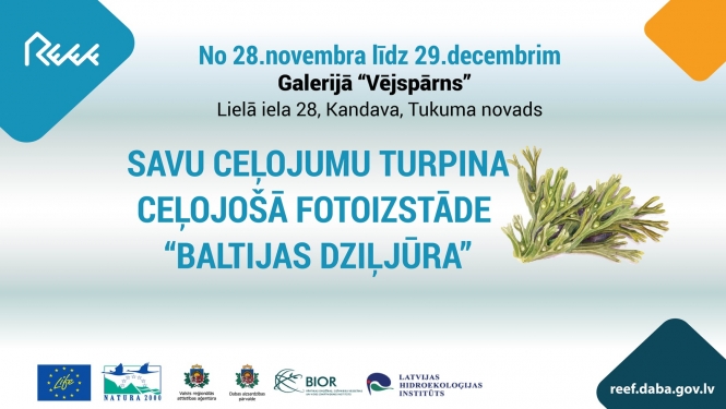 Ceļojošā fotoizstāde “Baltijas dziļjūra”
