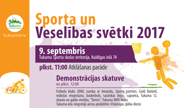 Tukuma Sporta un Veselības svētki 2017
