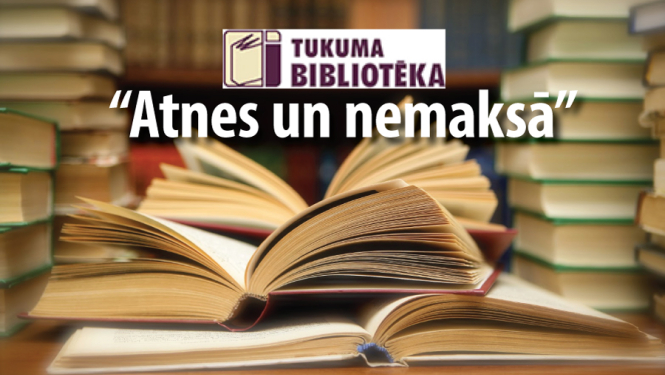 Ikgadējā akcija “Atnes un nemaksā” Tukuma bibliotēkā