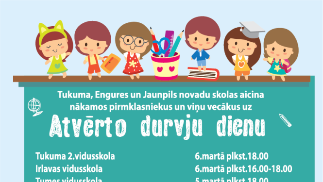 Atvērto durvju dienas ir klāt!