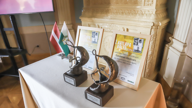 Ž.Katlapa balvas un Pateicības raksti