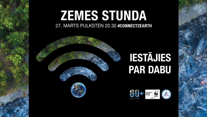 Aicinām piedalīties lielākajā vides akcijā - Zemes stundā 2021