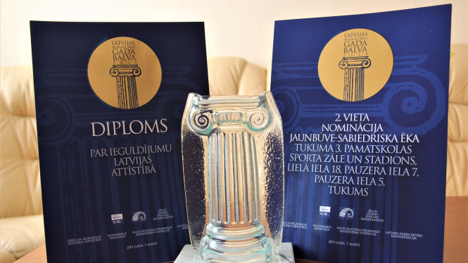 Pasniegti apbalvojumi "Latvijas Būvniecības Gada balva 2018"