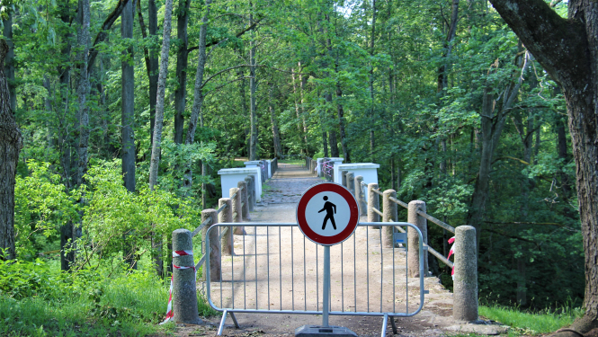 Par vētras seku likvidēšanu Durbes parkā