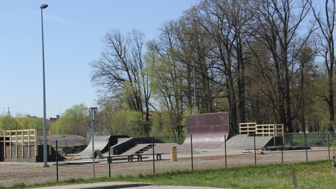 Tukuma skeitparks uz remonta laiku ir slēgts