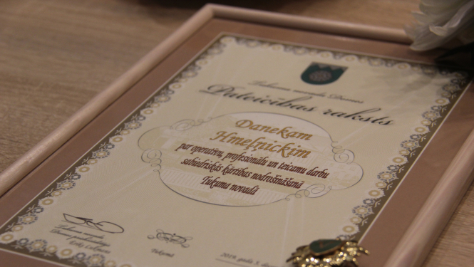 Tukumā atzīmēta Policijas diena