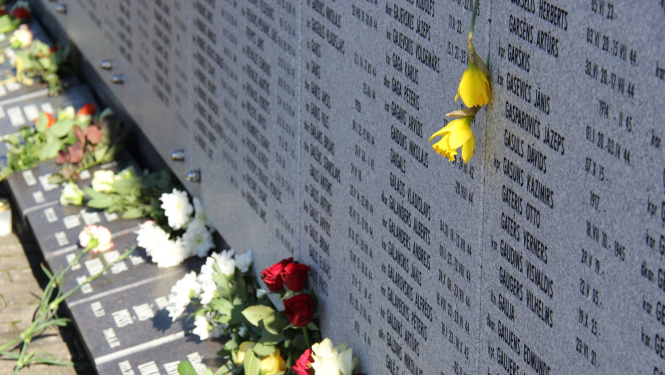 Leģionāru piemiņas pasākums Lestenē