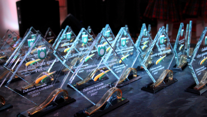 Godināti Tukuma novada sportisti par sasniegumiem 2017.gadā