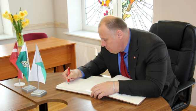 Aizsardzības ministra vizīte Tukumā