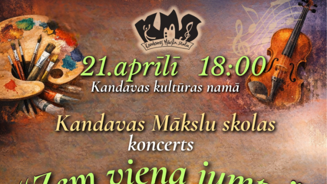 Kandavas Mākslu skolas koncerts