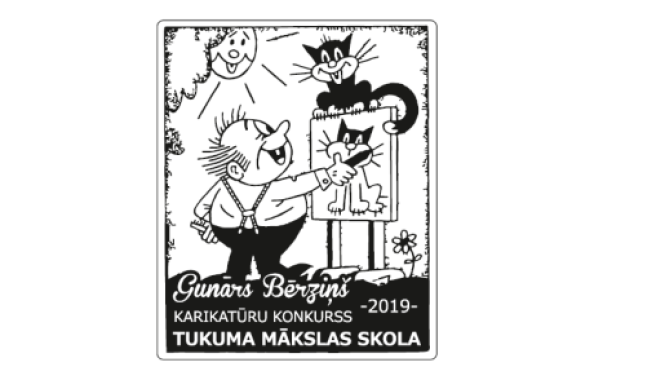 Latvijas bērnu un jauniešu 12. karikatūru konkurss “Runča piedzīvojumi Latvijas 100. dzimšanas dienā”