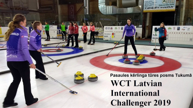 24.-27.oktobrī Tukumā notiek pasaules mēroga sacensības kērlingā