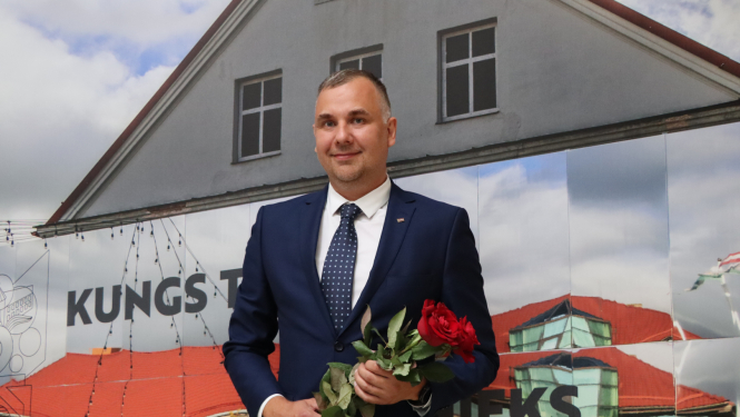 Slampes pagasta pārvaldes vadītājs Mārtiņš Latvis