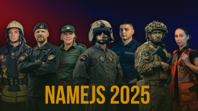 Glābšanas dienestu pārstāvji