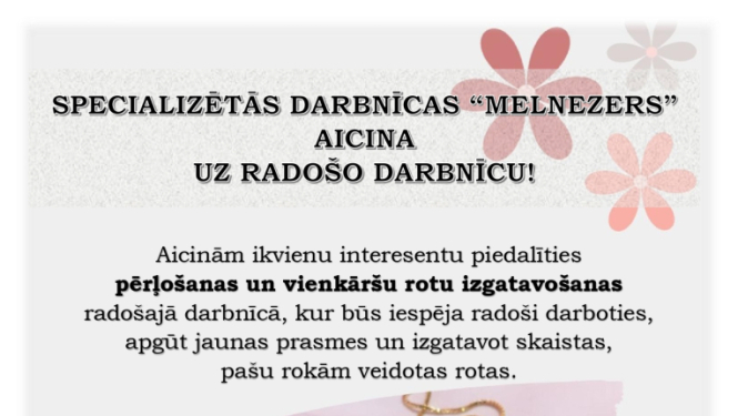 Pērļošanas meistarklase