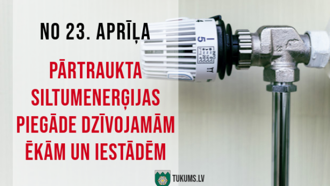 Pārtraukta sezonālā siltumenerģijas apgāde