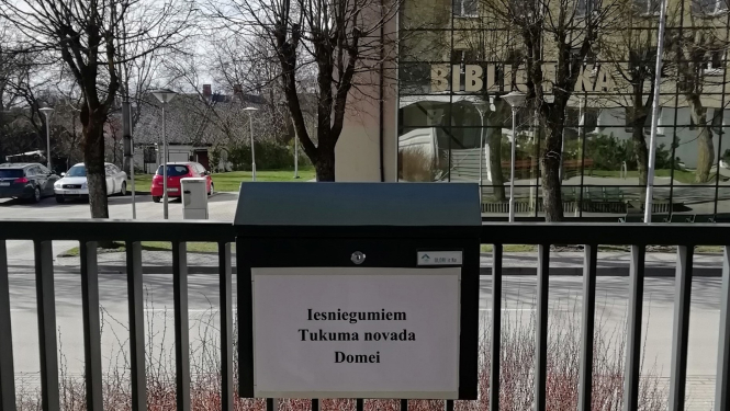 Iesniegumu iesniegšana Tukuma novada Domē