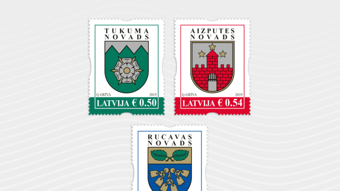Latvijas Pasts izdod 2019. gada pirmās pastmarkas