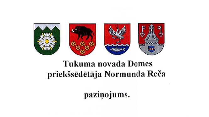 Tiek sasaukta apvienojamo Tukuma, Kandavas, Engures un Jaunpils novadu pašvaldību deputātu kopsapulce