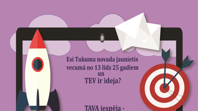 Tukuma novada jauniešu iniciatīvu projektu konkurss 2020