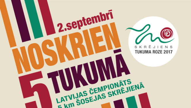 Olimpietis aicina noskriet 5km Tukumā