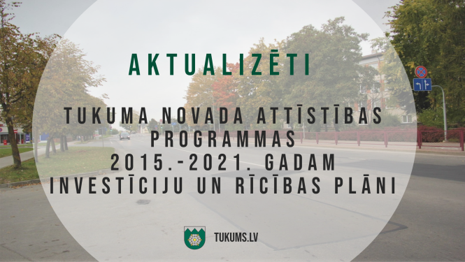 Aktualizēti Investīciju (IP 2019.1) un Rīcības (RP 2019.1) plāni