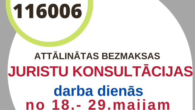 Bezmaksas attālinātas juristu konsultācijas