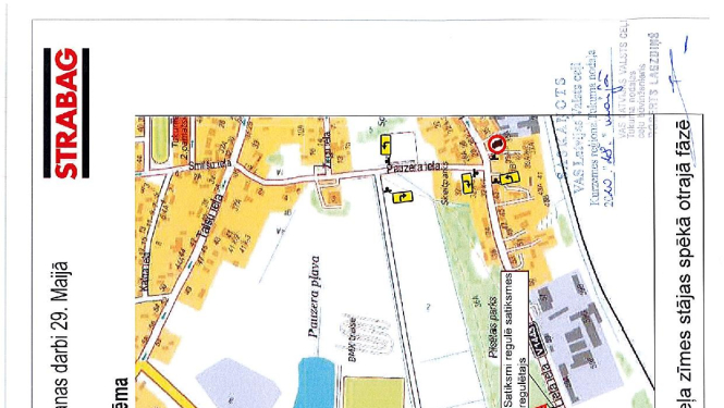 SATIKSMES ORGANIZĀCIJA asfaltēšanas darbu laikā Revolūcijas un Lielā ielā