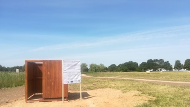 Projekts “Slampes dīķa teritorijas labiekārtošana”