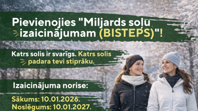 Miljards soļu izaicinājums