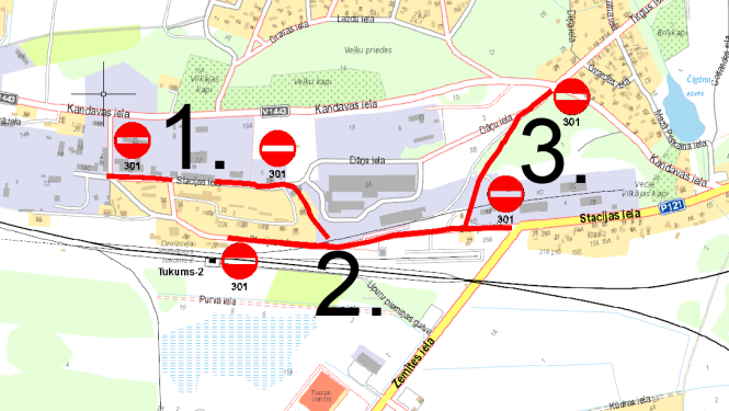 9. maijā būs satiksmes ierobežojumi Stacijas ielā