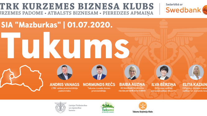 Aicinām uzņēmējus pieteikties dalībai LTRK Kurzemes Biznesa klubam