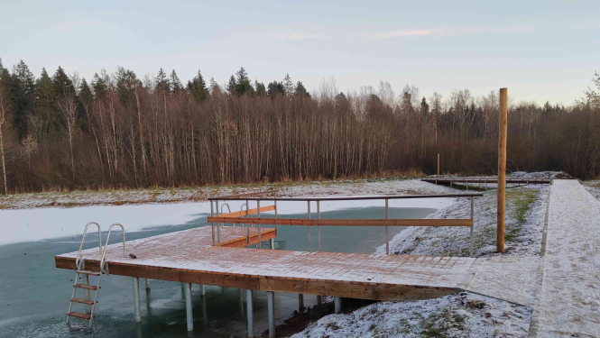 Vēju dārza dīķis