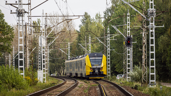 Vilciens uz sliedēm