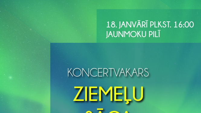 Koncertvakars "Ziemeļu sāga" Jaunmoku pilī 18.01.2020.