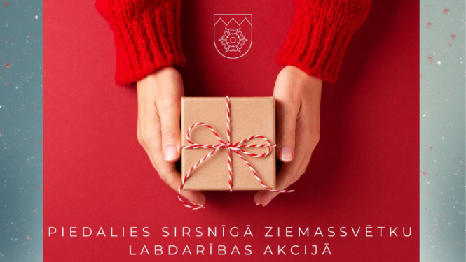 Akcija - uzdāvini dāvanu senioriem