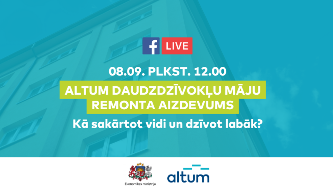 Altum daudzdzīvokļu māju remonta aizdevums