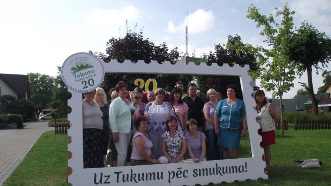 Tukuma novada pašvaldībā viesojas kolēģi no Dagdas