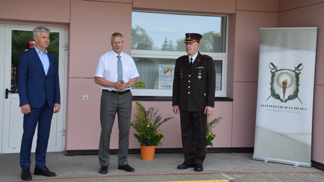 Kandavā svinīgi atklāta Pulkveža Oskara Kalpaka profesionālā vidusskola
