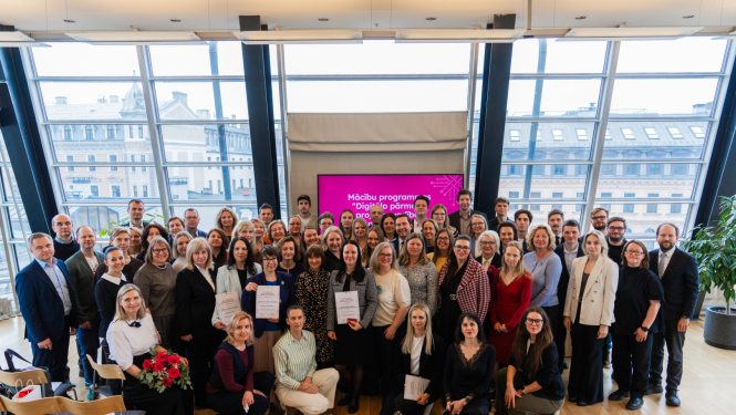 Projekta dalībnieku kopfoto