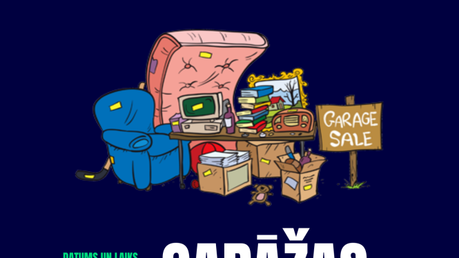 Garāžas izpārdošana Durbē 29. augustā