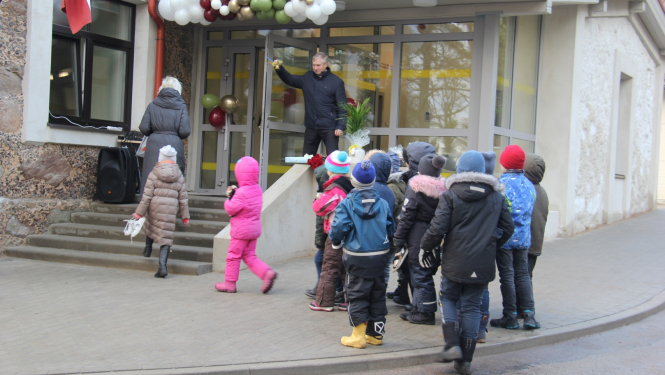 Milzkalnes sākumskolas atvēršana